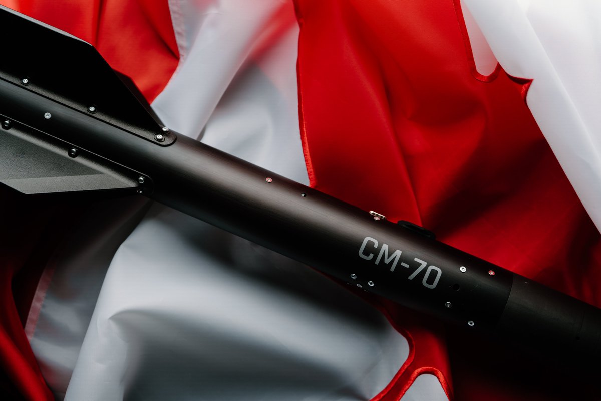 NV_Dynamics's tweet photo. Designed and engineered in Canada, the CM-70 represents more than a precision-guided interceptor — it represents sovereign capability.

As the global security environment continues to evolve, we have an opportunity to invest in technologies developed right here at home that strengthen our industrial base.