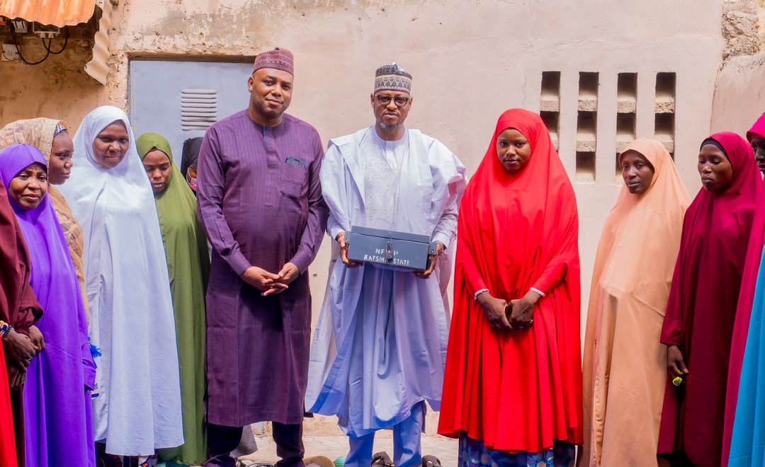 MSIngawa's tweet photo. Katsina Commits N4bn to Nigeria for Women Scale-Up Programme

Katsina State Governor, Malam Dikko Umaru Radda, has announced a N4bn commitment by the state government to support the Nigeria for Women Project Scale-Up (NFWP-SU), a World Bank-funded initiative designed to improve the livelihoods of women through economic empowerment, financial inclusion, skills development and access to community-based support networks.

The Governor made the disclosure during a fact-finding visit to Tudun Wada and Sabon Garin Kalgo communities in Daura Local Government Area. He explained that the programme is currently being implemented in Katsina, Daura and Funtua LGAs, with plans to expand it to all 34 local government areas of the state.

Governor Radda revealed that about 19,000 women in Daura LGA are expected to benefit through 760 affinity groups, each comprising 25 women. He noted that beneficiaries in the three pilot LGAs have collectively saved over N349m through the programme’s weekly contribution scheme, demonstrating the success of the initiative in promoting savings culture and economic self-reliance.

The Governor said the programme is helping women build sustainable sources of income, strengthen household finances and improve their overall well-being. He commended the beneficiaries for their commitment and discipline and assured them of continued government support. He also disclosed that future phases of the programme would incorporate men to broaden its socio-economic impact.

Commissioner for Women Affairs, Hajiya Aisha Aminu Malumfashi, briefed the Governor on the achievements recorded since the programme commenced and reaffirmed the ministry’s commitment to ensuring its successful implementation.

The visit featured a practical demonstration of how women’s groups are formed and managed under the programme.

Cc:
@aeeshaaminu @MohamedFall @nfwp_sup @WorldBankGroup @UNDPNigeria