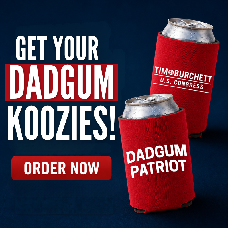 timburchett's tweet photo. Keep your drink cold and let everybody know at the cookout where you stand.

Grab a set of my Dadgum Patriot koozies! One for you and one for your buddy who keeps “forgetting” to bring his own.