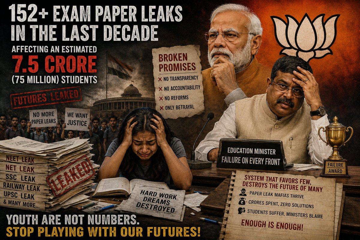 anasmohd556's tweet photo. @BeingSalmanKhan It's just not about 1 paper leak.
152+ papers leaked in past 10 years. 

You are an Actor , I like yor work, your being human foundation , but it is BJP who should have answers for it. 

Need action now, not tweet https://t.co/rPYSuDhn1H