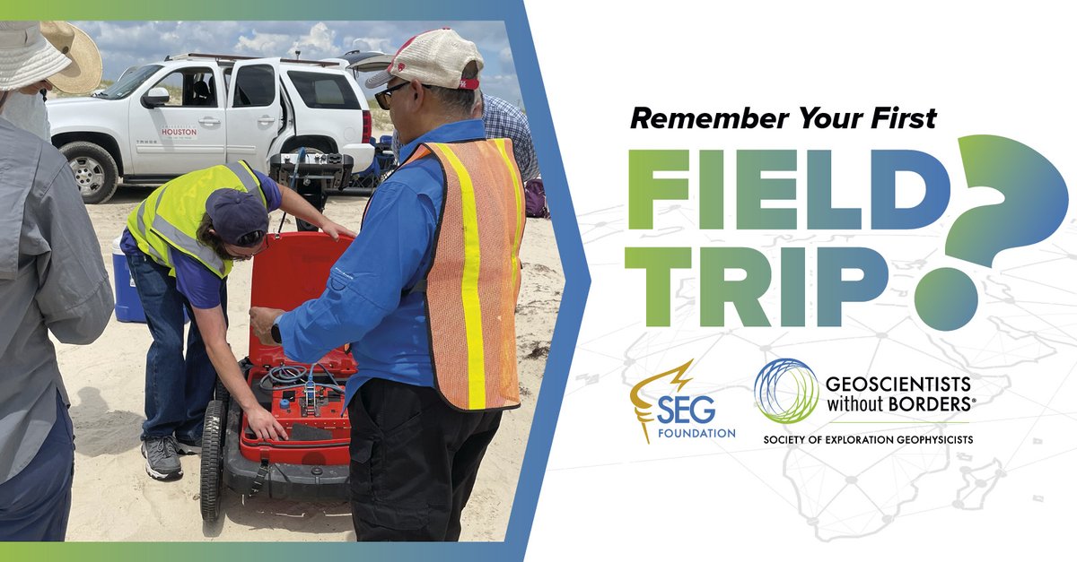 SEG_org's tweet photo. Remember your first field trip? Pay it forward. Help Geoscientists without Borders send students to the Matagorda Bay shoreline on 16 August for a hands-on coastal geoscience expedition alongside IMAGE '26 in Houston. 

➡️ https://t.co/XwAErKXNFx https://t.co/kxOoOlY0OQ