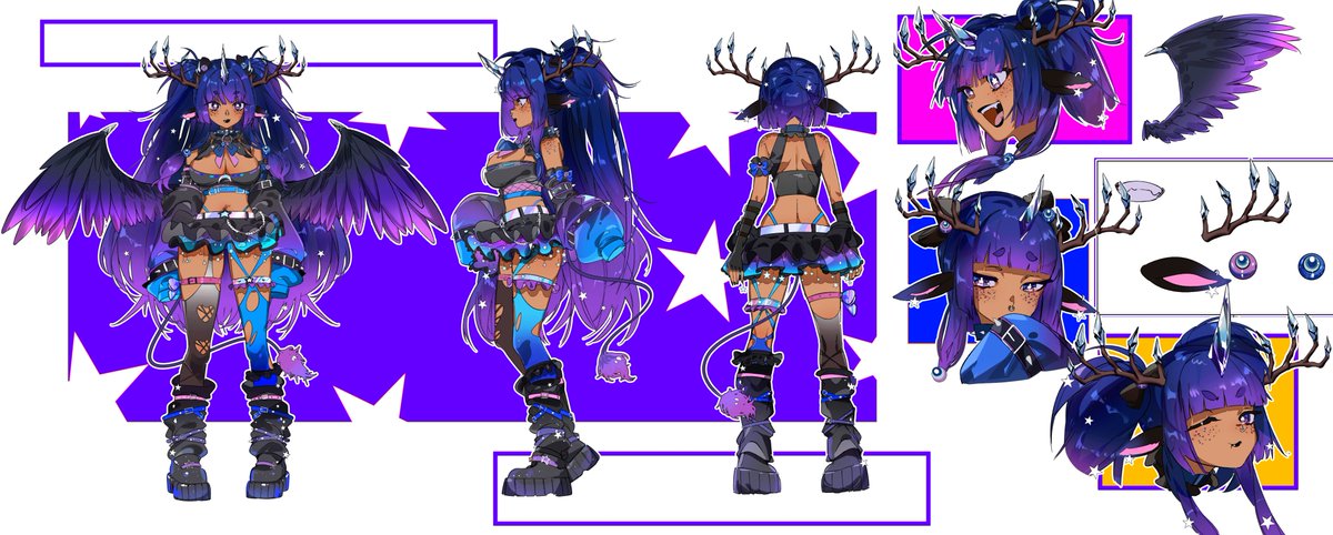 SonaStargazer's tweet photo. Hello there I'm Sona Stargazer!
I'm a crystaled kirin vtuber, here to guide you toward self-discovery through the wisdom of tarot and the energy of crystals.
β
Oshi mark: π§Ώπ
βCommunity name: #starsprites
β
Art tag: #sonaartsu
ref sheet: @/AimableManahira https://t.co/h8XrBZ1VvB