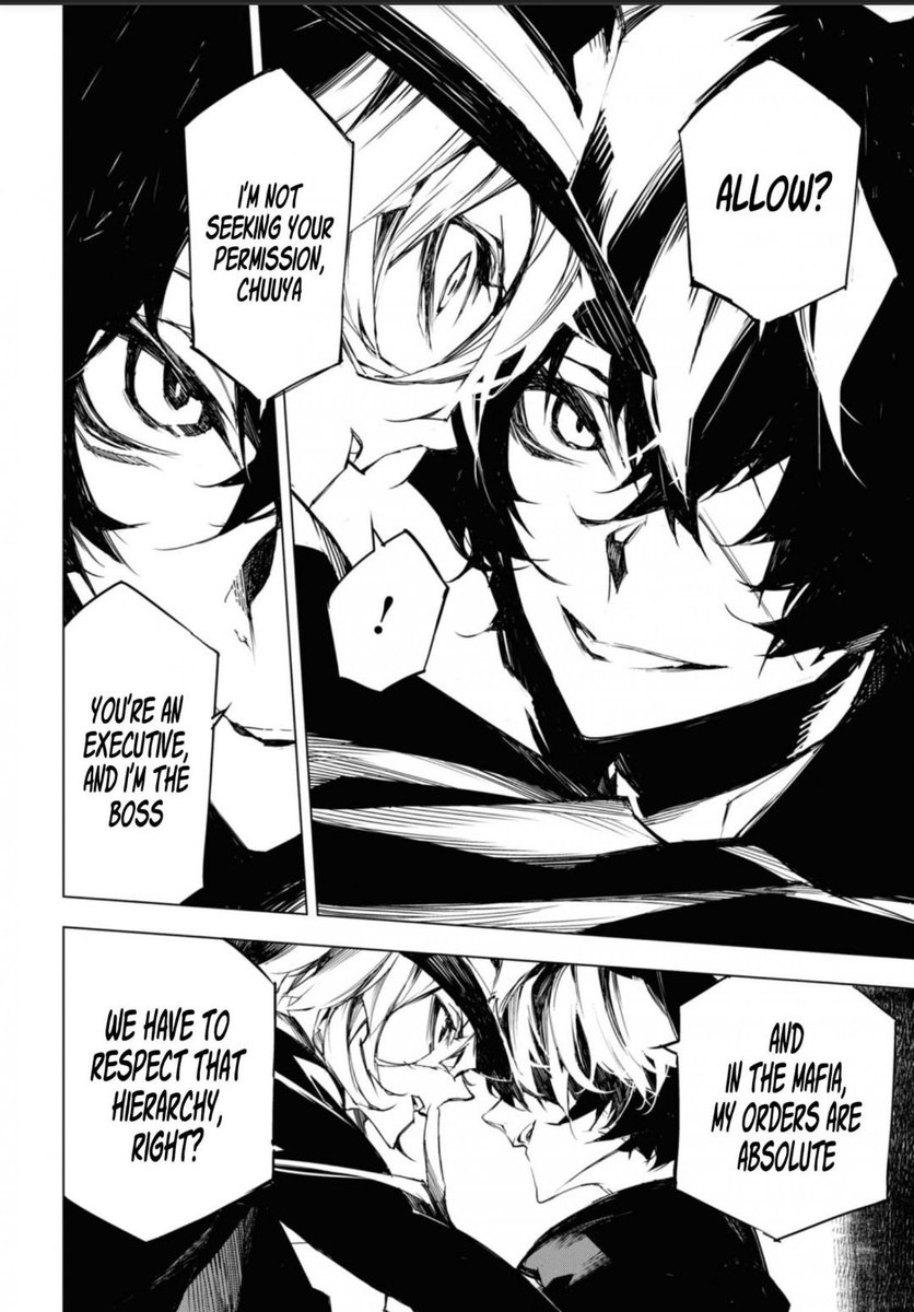 skk2328's tweet photo. i genuinely don't think there's a more gayer panel in bsd than these two https://t.co/TrUDPOc6ot