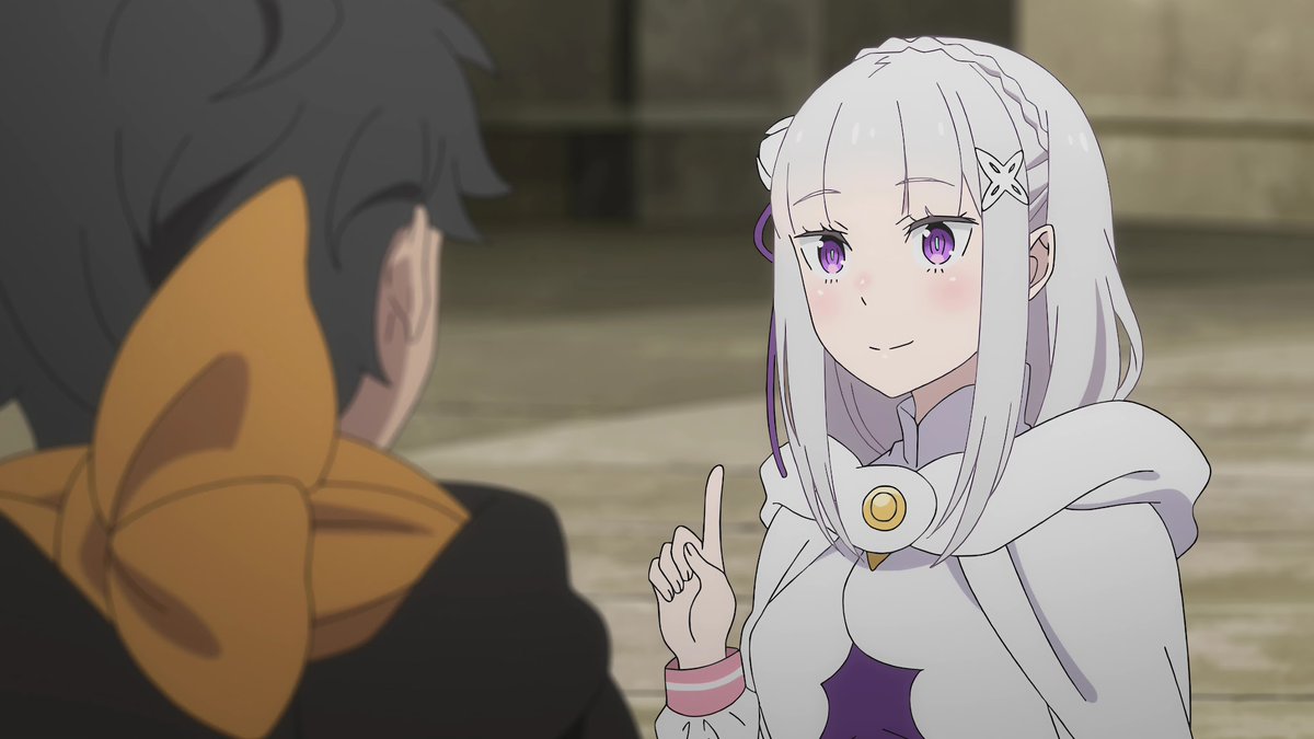 ReZero_Fan_'s tweet photo. Emilia does this 🤓☝️ a lot in season 4 https://t.co/wXZN3zJPWt