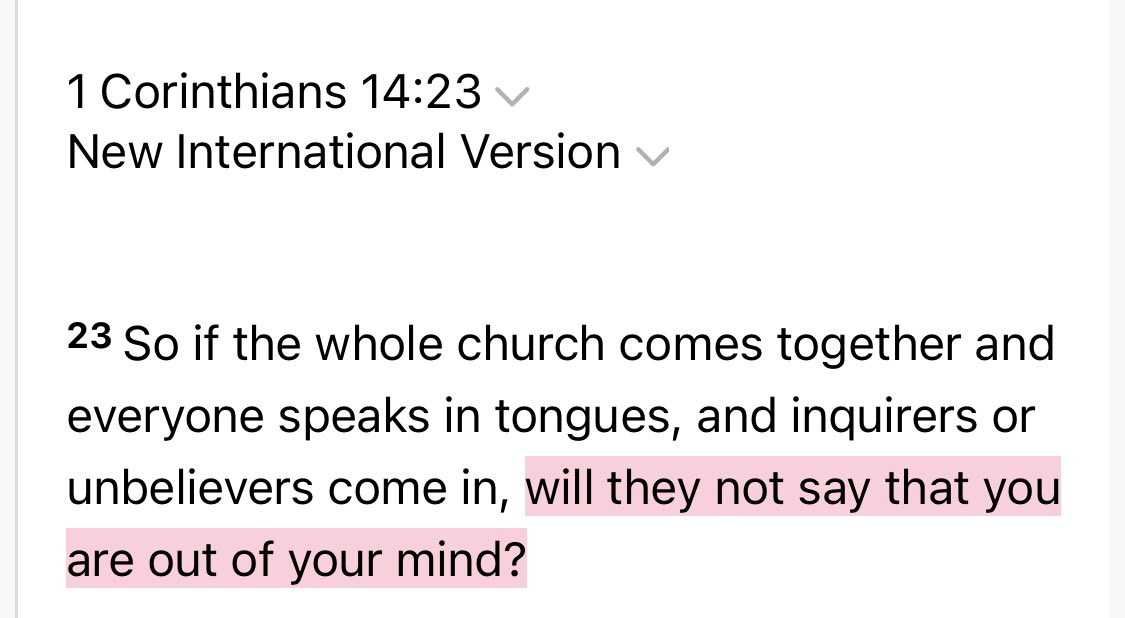 JayDorian3's tweet photo. @project_zahar @MikeWingerii My final point, I guess, is that there’s something about tongues such that when it’s used improperly it appears, to outsiders, that the users of the gift appear insane. https://t.co/7uAmVzeN7C