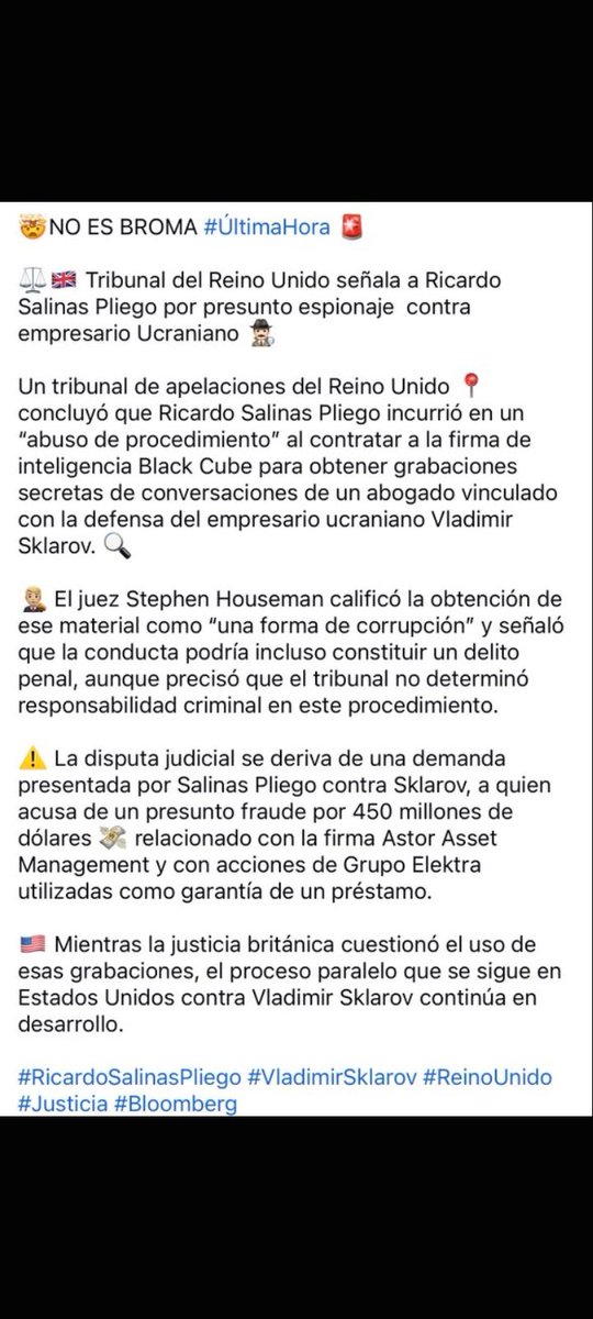 AntonioRaz83895's tweet photo. @DerechaDiarioMX @RicardoBSalinas Nombre va a ser un excelente mandatario jajaja che página toda pendeja https://t.co/IKzkhixWv5