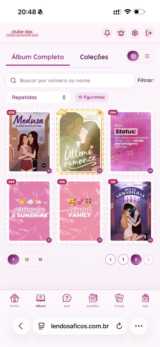 e_ncantadaa's tweet photo. eu e minha mulher temos essas figurinhas pra trocar do @lendosaficos https://t.co/IYRX9Tkogx