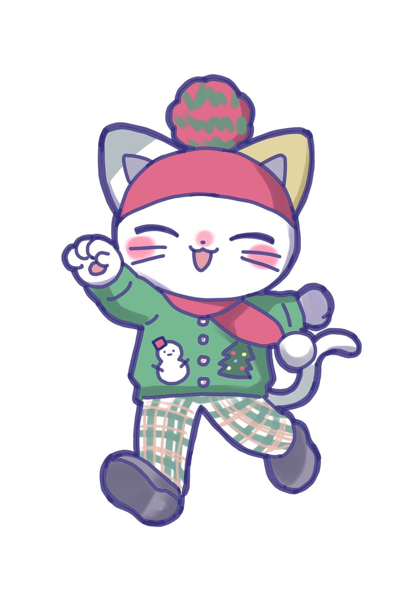 hiryu_E's tweet photo. 完成系貼ってなかったねこちゃんの絵 https://t.co/kTDfAsYhRj