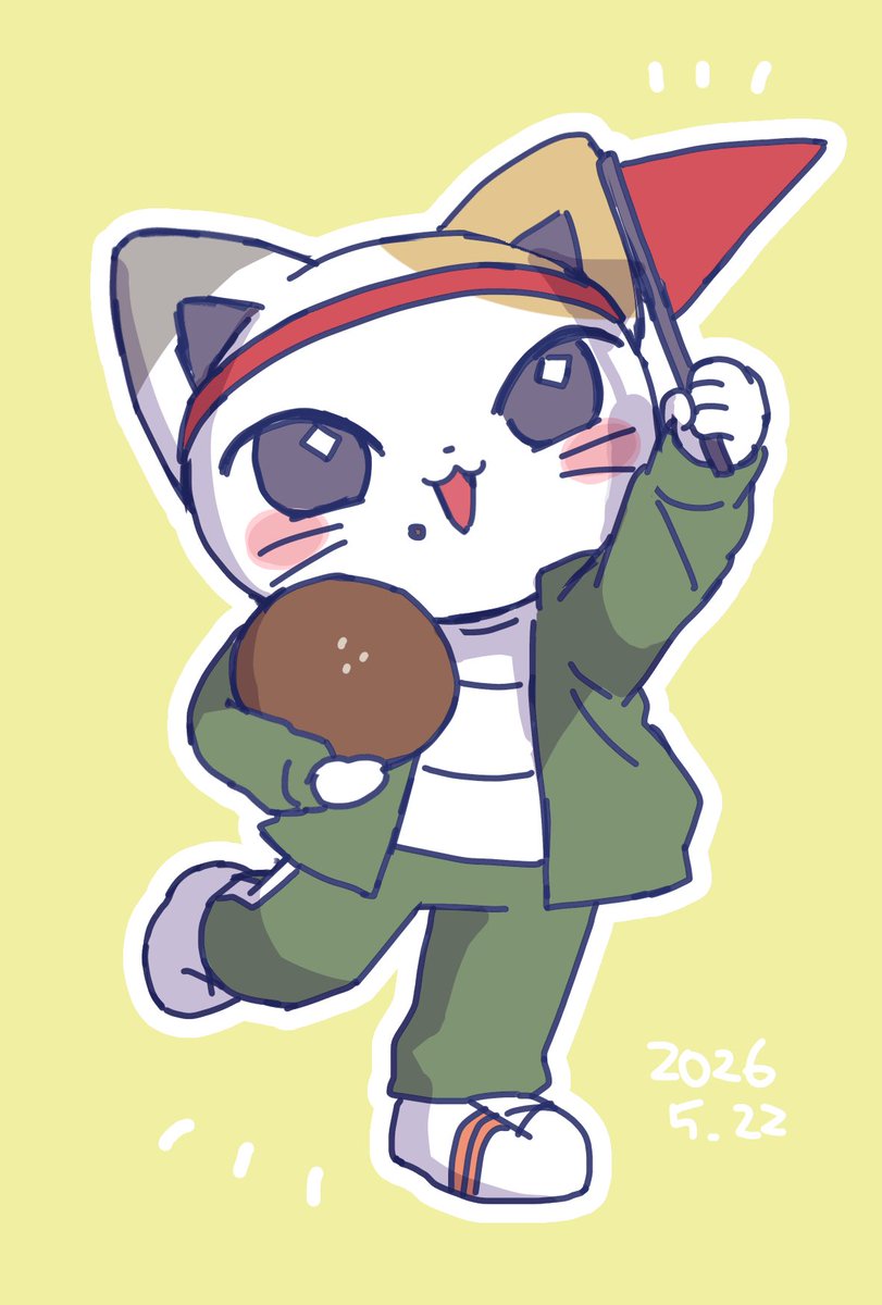 hiryu_E's tweet photo. 完成系貼ってなかったねこちゃんの絵 https://t.co/kTDfAsYhRj