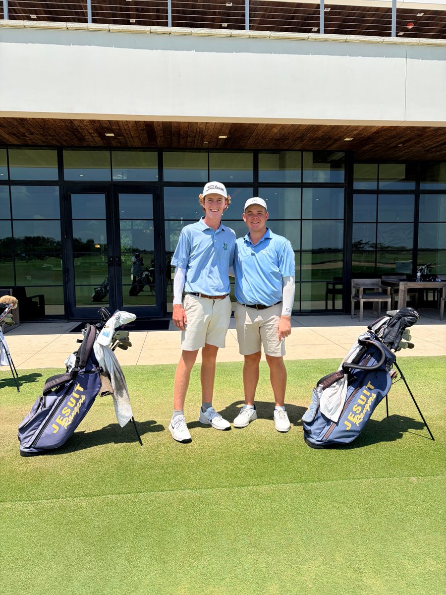 jesuitgolf's tweet photo. Great tournament week for Jesuit Golf! Jack Brown started the week winning the AAT at Trophy Club CC, Michael Nadeau won the AAT at Tenison GC today and Spencer Carter, Jonah Fahrenbruch and Jack Lyssy played in the Jordan Spieth AJGA with Spencer leading the way finishing 12th! https://t.co/YC6chbHNVz