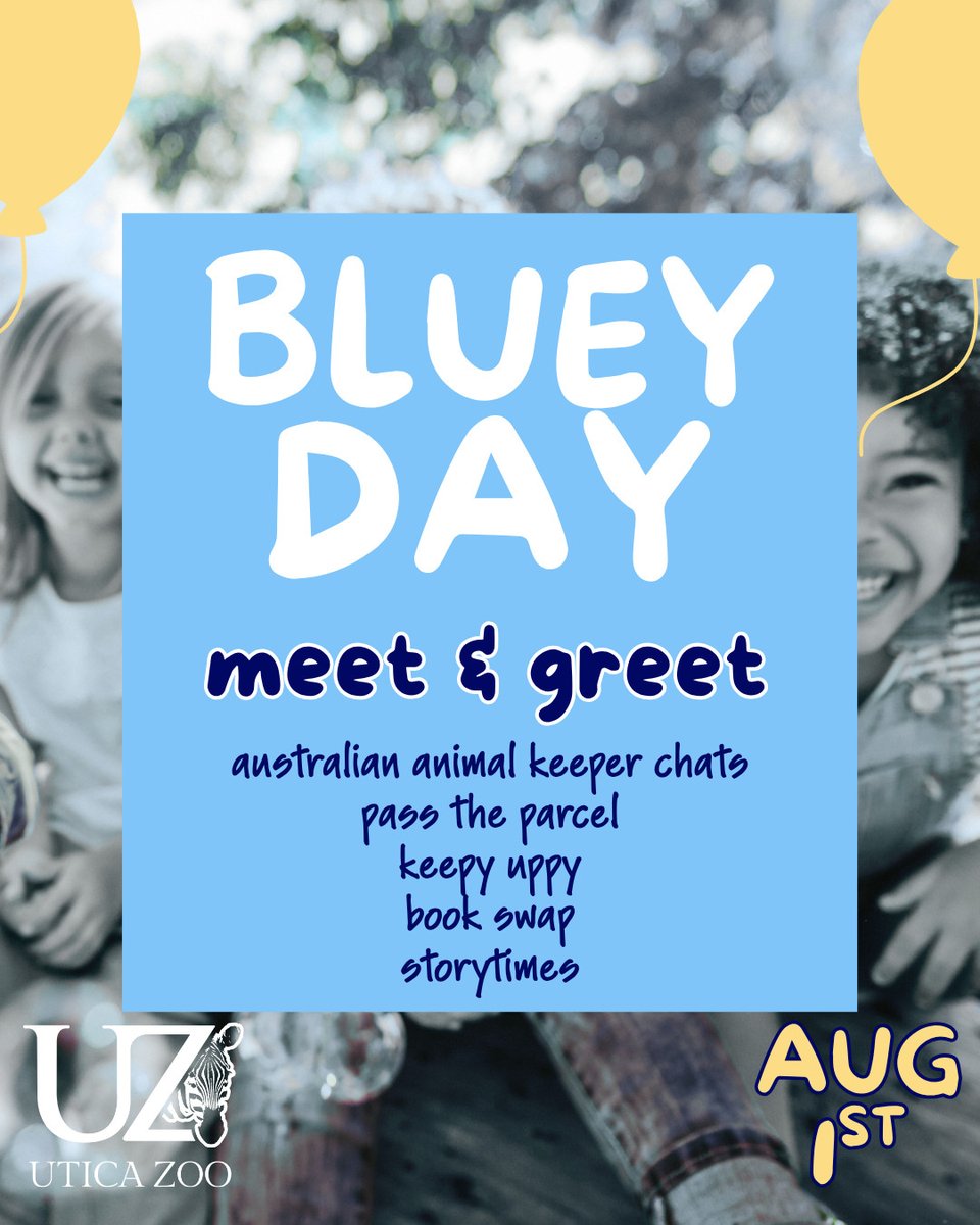 UticaZoo's tweet photo. Wallabies are a species of small marsupial that are often mistaken for kangaroos. You can learn more about this fascinating animal and be a part of Bluey's BIG ZOO ADVENTURE on August 1st at Utica Zoo! 🌟🩵

For more info about Bluey Day at Utica Zoo: https://t.co/aTW40N7H0I https://t.co/ajfnYFW2NE