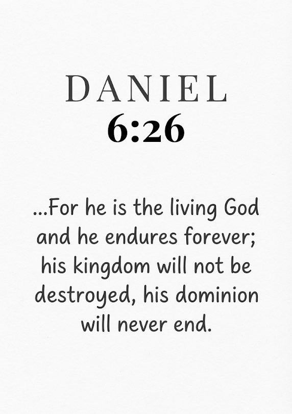 EveryBibleday's tweet photo. Trust in the living God whose reign lasts forever. https://t.co/AHlazwN2Yq