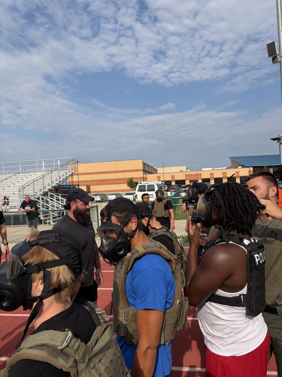 NPGrizzliesFB's tweet photo. Huge Finish to our Summer! 

Montana &amp; the SWAT Team for pushing our Team through their challenge today 💪

Always one of our favorite days.

We dig deep. Find out where we think our limits are, &amp; push way past them.

Thank YOU!! 

#BeGREAT https://t.co/BkphB9yx71