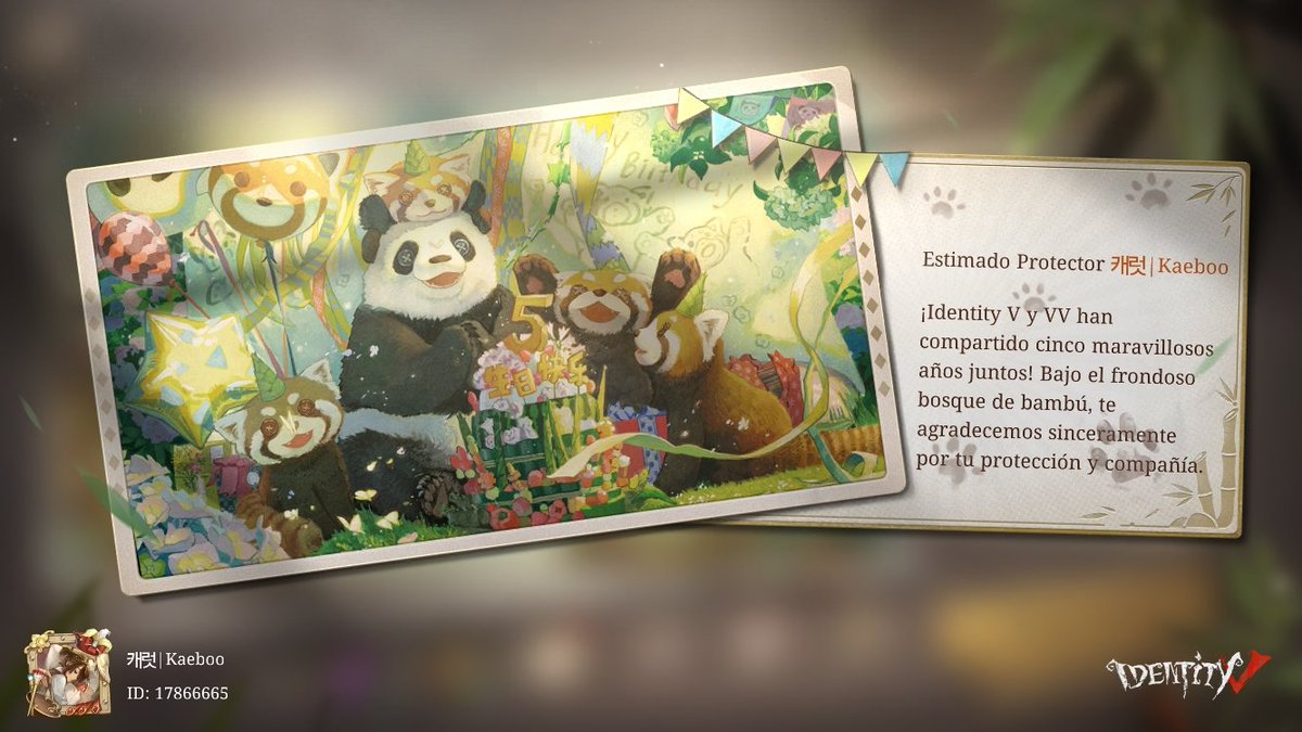 Ann89727170's tweet photo. Estoy jugando Identity V. ¿Jugamos una partida? https://t.co/SHryol5ytm