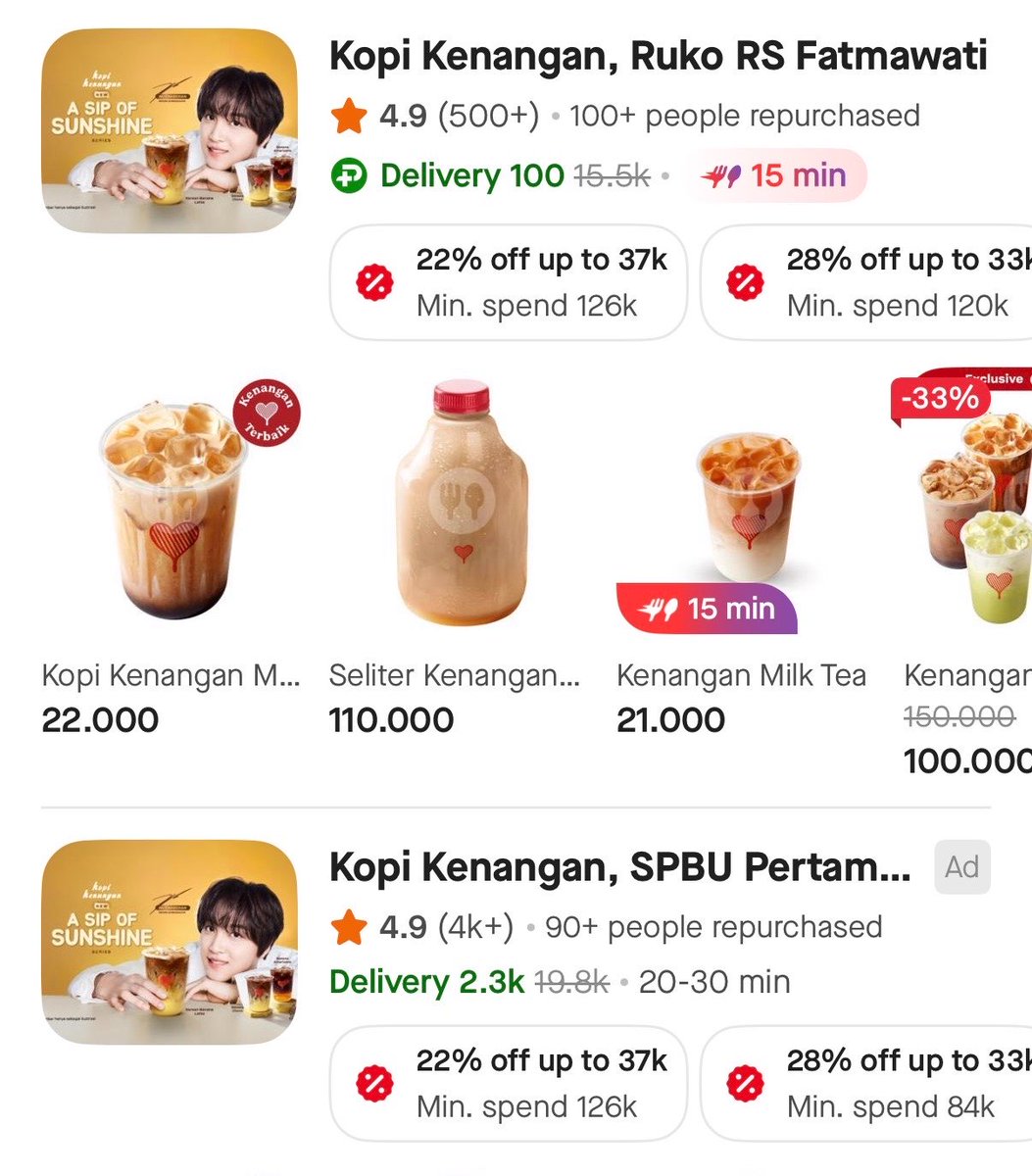 Mhyuvk's tweet photo. buka app kopken ada haechan, buka grabfood ada haechan, buka gofood ada haechan, shopeefood ada haechan.

MY MINE MY BA GUEHHH https://t.co/NcWEF7oMeK