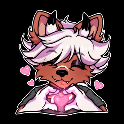 JaviLaYena's tweet photo. Another com from the lovely @ComfyCozyNem  💕

#furryart #commissionsopen #emote https://t.co/vkvWVBN27W