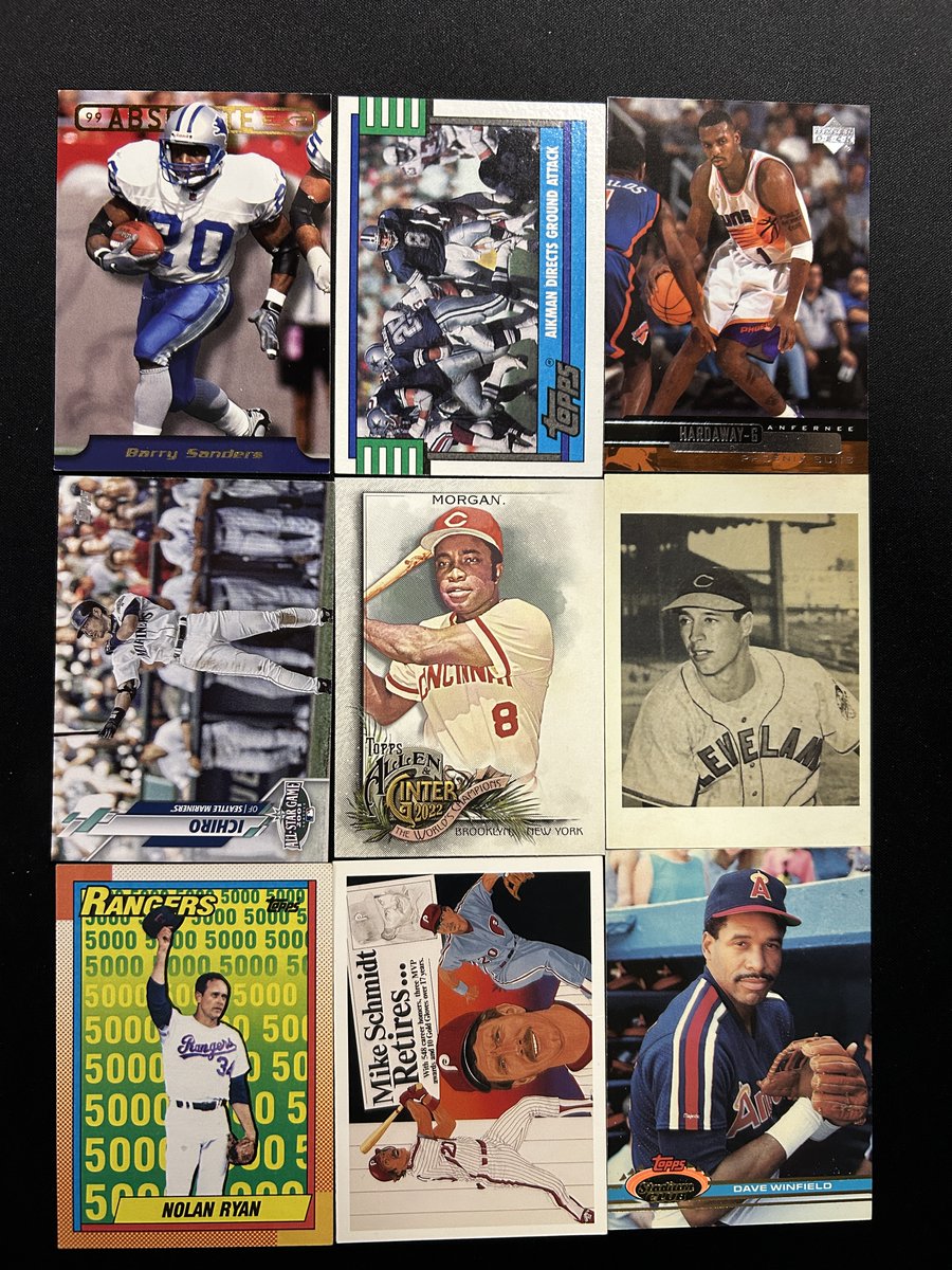 CodiDaReseller's tweet photo. 25¢ Each Stack until 7/25    PIC 4
See pinned post for shipping
Format: 1-2-3
                4-5-6
                7-8-9
Claim by number
@3bangerbreaks @84baseballcards @CodiDaReposter @HobbyRetweet_ @DWDReposts @CrdboyC #CodiStacks #TBBCrew #TBBReposts #TheHobbyFamily #thehobby https://t.co/BkN7mG41Q0