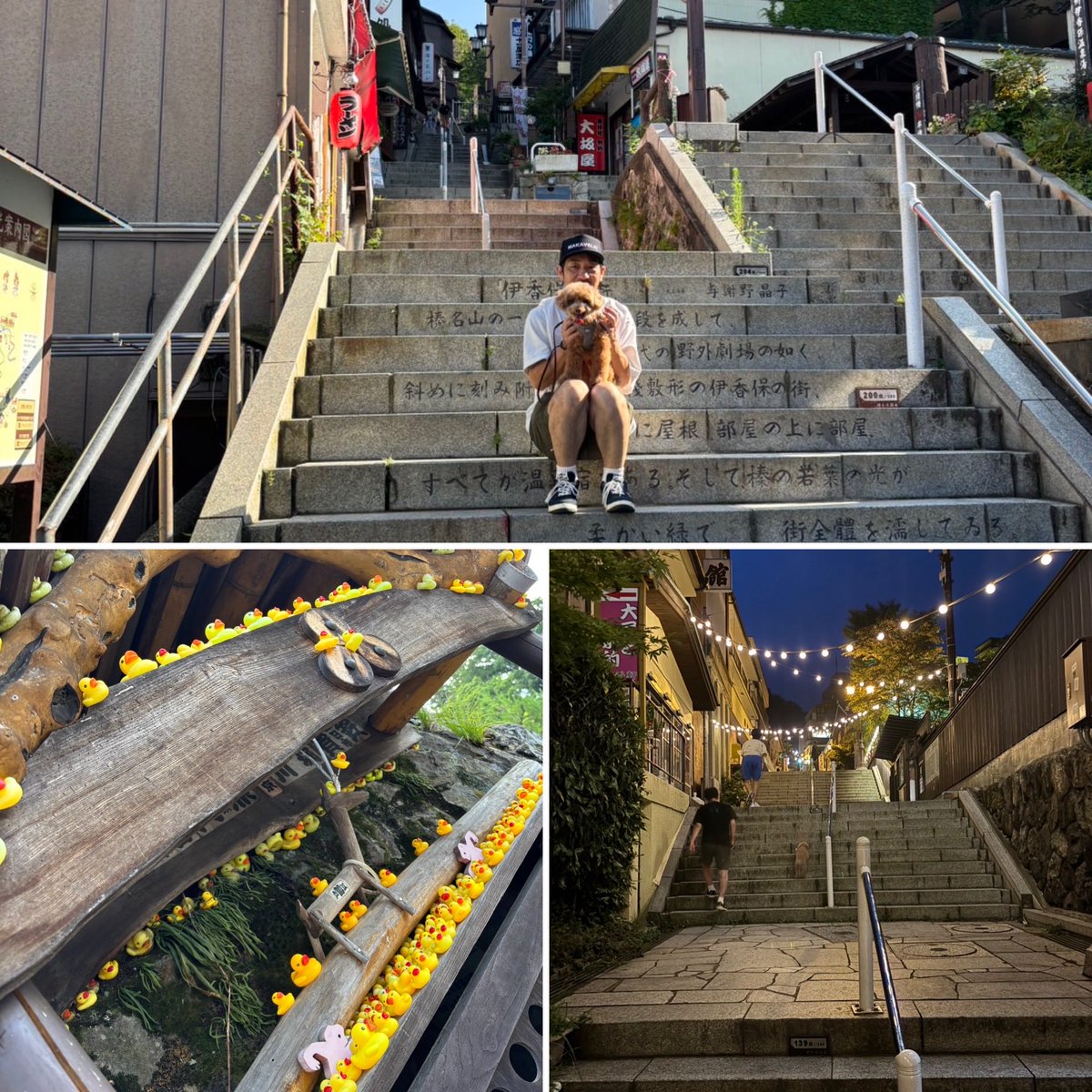 shingoly413's tweet photo. 7月24日（金）
【たきび休み】

昨日から群馬へ🚙💨
ZERO BASEでランチ🍔🧸
たんばらラベンダーパーク🪻
宿は伊香保♨️
昼、夜、朝と石段散歩⛩️

また明日からよろしくお願いします✨ https://t.co/gyKnKEz4AP