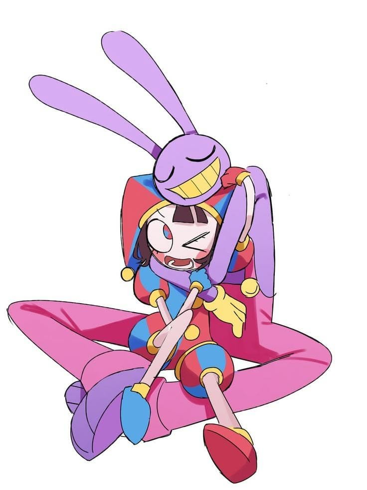 Silliestsily's tweet photo. #tadcㅤㅤ #theamazingdigitalcircus #Jax #Pomni #notmyart https://t.co/A4tPmj266P