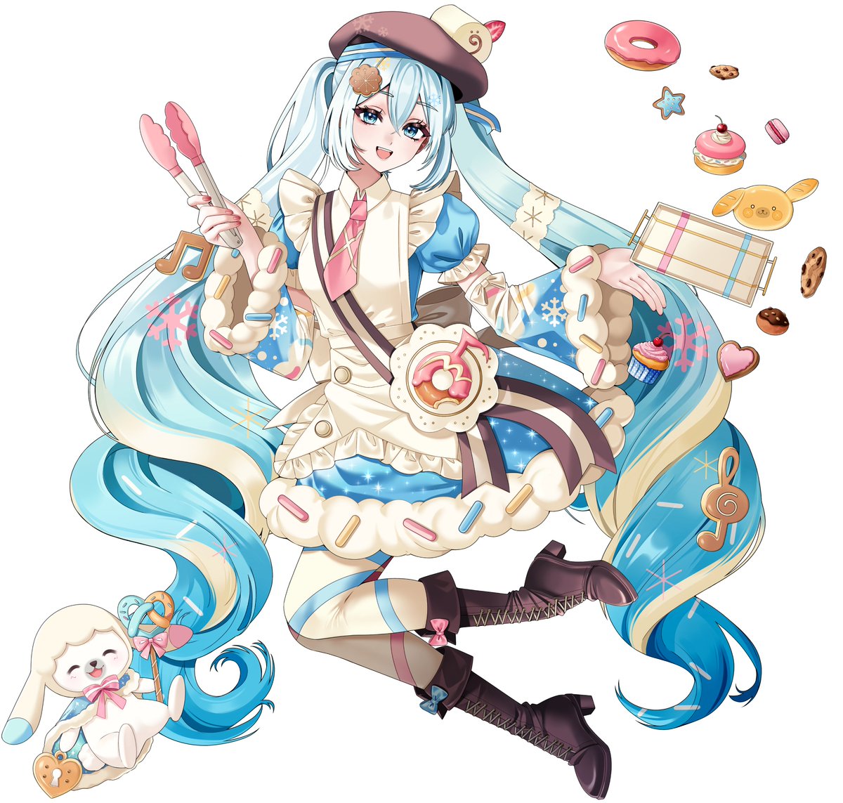 frorinha's tweet photo. Eu desenho uma Miku quase todo mês https://t.co/ipHbDEmCQh