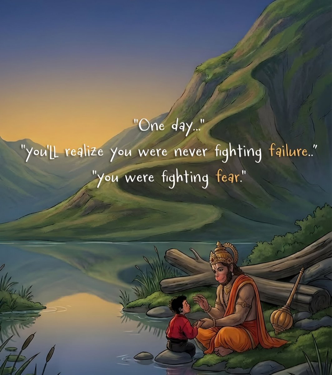 GaurangBhardwa1's tweet photo. Your only enemy is the fear living inside your head. 
Jai Bajrang Bali 🌸 https://t.co/K48y5E4YWt