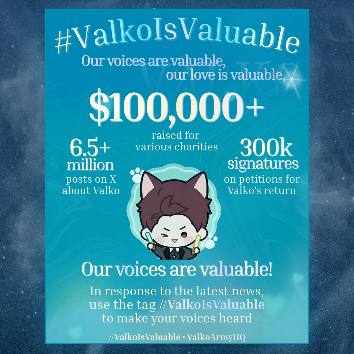 Ihaveuuu's tweet photo. VALKOOOOOOO

#ValkoReturnTheSame #ValkoIsLoved #valkoisvaluable https://t.co/2s8nO1GrhY