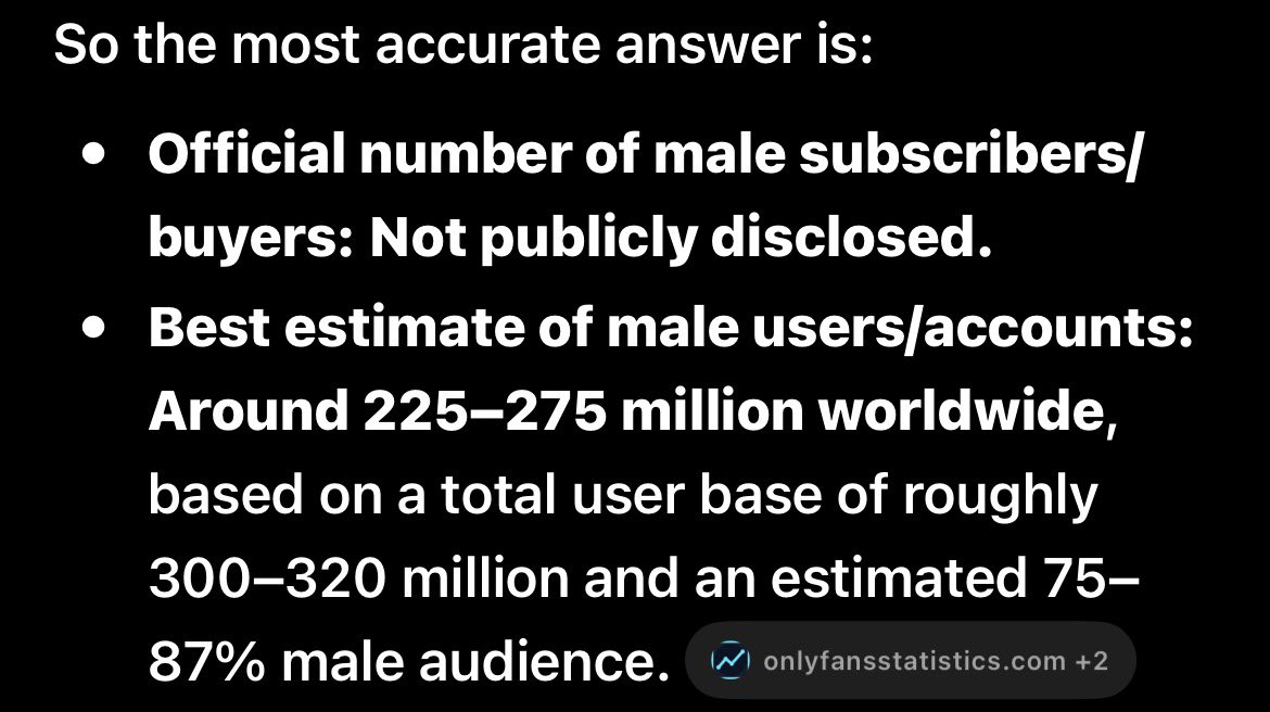 FUN3RALBL00D's tweet photo. @user3638399 @jenscheck @pinkcels judging the 4 million women but not the 275 million men that sit there and buy the content 🤦🏻‍♀️ https://t.co/ft6T96pTe2