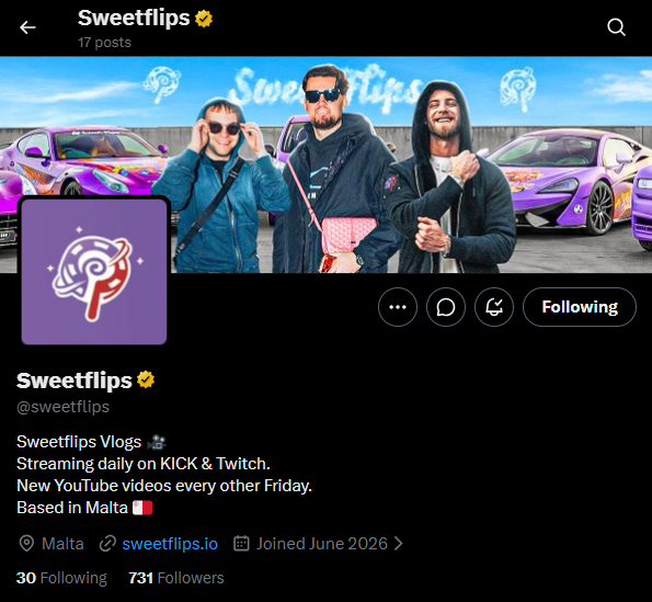 RealVictor0x's tweet photo. @sweetflips Its so nice to have you back.

I've been gone for long no one told me a welcome back, but everyone told you 😂😭 https://t.co/bVulb5gcwR