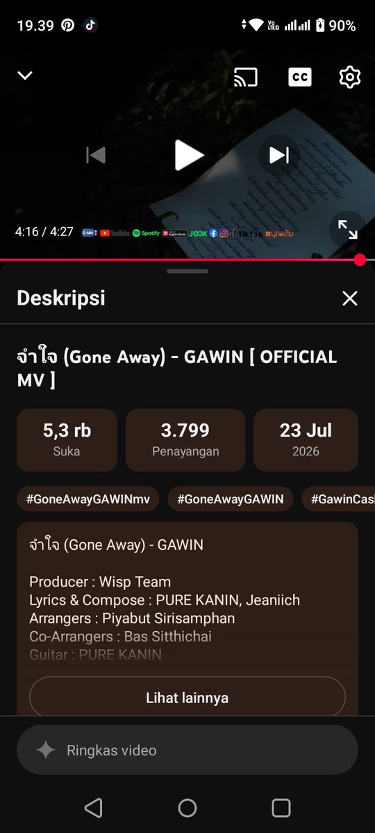 amethyss11's tweet photo. @avecoutfit GAWIN GONE AWAY MV
#GoneAwayGAWINmv https://t.co/I2r4dCeCek