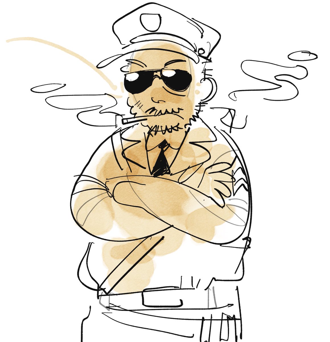 dulxelexhe's tweet photo. here’s coyle getting pee on since people want me to draw him so badly. take it or leave it https://t.co/oPbm3DbxON