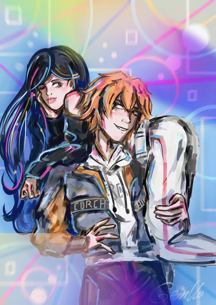 GrinUvrrm5's tweet photo. 💙 Project SEKAI Characters 🧡
#artmoots #artshare #smallartist #projectsekai #AnShiraishi #AkitoShinonome https://t.co/UMGtrIUTBV