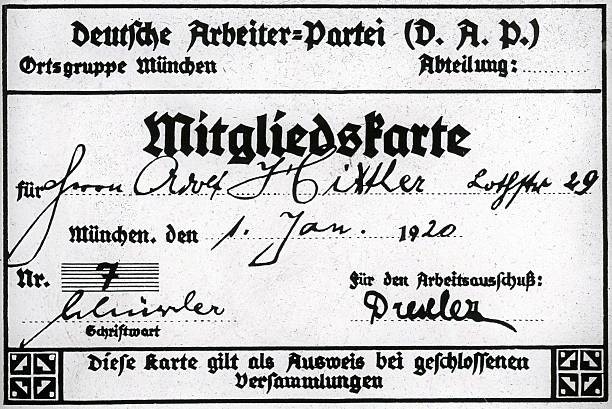 URDailyHistory's tweet photo. 26 July 1921: Adolf Hitler rejoins the Nazi Party as member 3,680 after resigning on July 11. His condition on rejoining was that he have #dictatorial powers, which was agreed to since members thought the party would struggle without him. #History #OTD #ad https://t.co/1BInzZU9jz https://t.co/q4RsVjF0t6