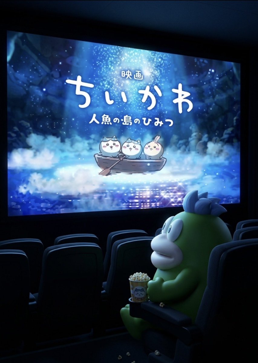 GLjsw's tweet photo. 7/24（金）は映画ちいかわの上映日☺️

#ちいかわ #映画 https://t.co/ATb0Q5oW3z