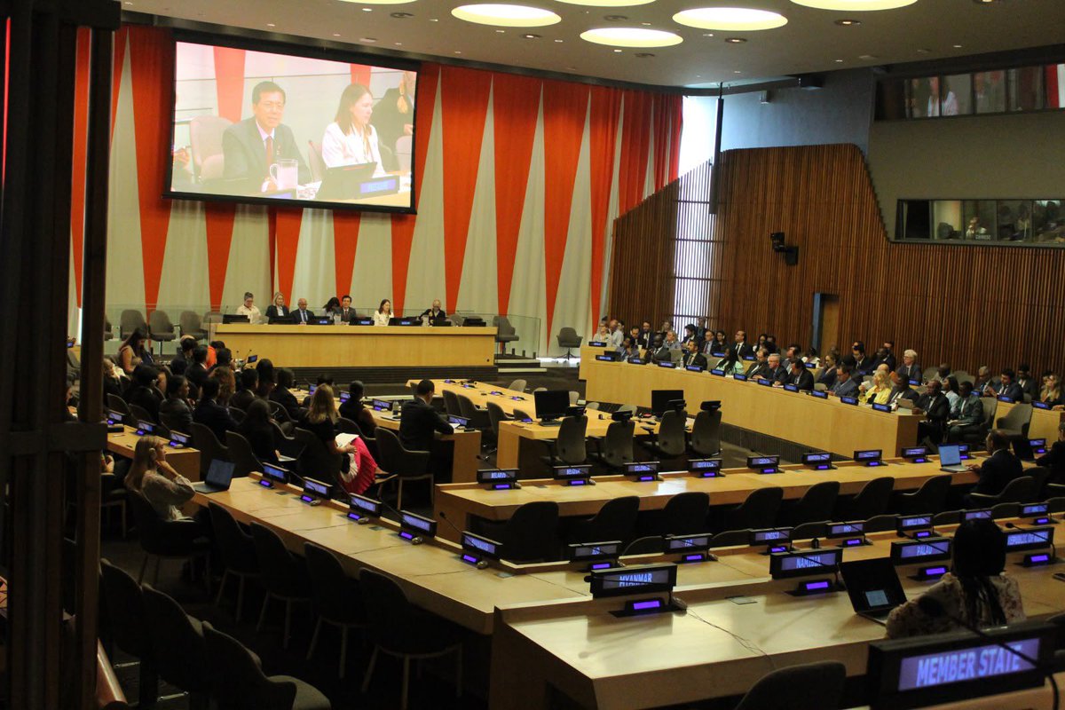 NepalUNNY's tweet photo. Today, Nepal concluded its historic Presidency of the @UN Economic and Social Council (#ECOSOC), successfully completing the first-ever leadership of a principal organ of the United Nations in our nation's history.

Throughout the Presidency, Nepal remained committed to fostering dialogue, building consensus, and advancing sustainable development through effective multilateral cooperation.

We congratulate H.E. Ambassador Amar Bendjama of Algeria on assuming the Presidency and wish him every success as he leads the Council in the year ahead.

#ECOSOC #NepalAtUN #Multilateralism