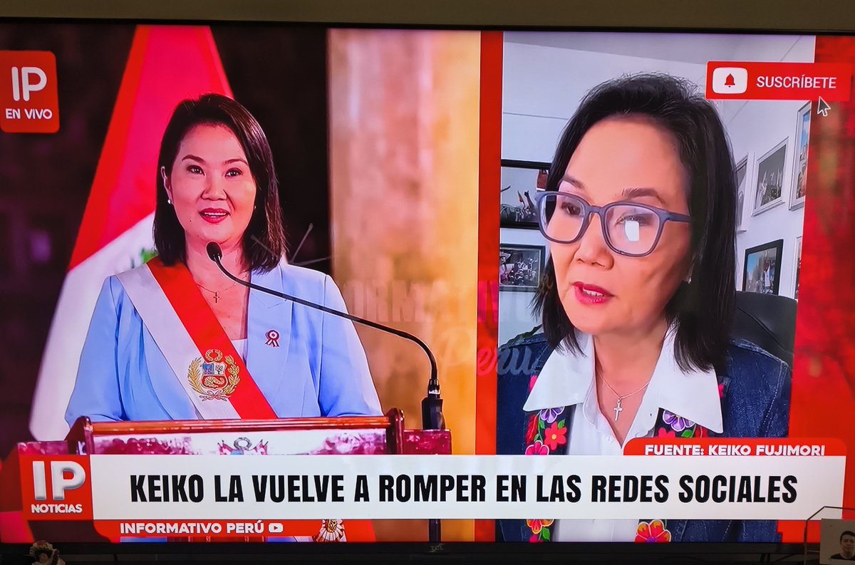 paisencaos's tweet photo. 🇵🇪🇵🇪
Era diferente a lo que nos habían dicho.
Keiko habla con el pueblo en vivo.
Pueden ver en realidad como es en un diálogo franco y sencillo, expresarse como una persona en dominio de la realidad que vive. Sus palabras denotan o sintetizan su poco más de dos décadas de vivencias, aprendizaje y vivir prácticamente embuida en la política, arriesgando o sacrificando su tranquilidad familiar.
Sorprendente su aplomo, su serenidad, su naturalidad, muy distinto a la violencia verbal y agresividad de los rojos y caviares.
La prensa mermelera siempre la denigró hasta convencer a millones que ella era un monstruo.
Hoy hablando directo con los ciudadanos, muchos peruanos descubren que fueron engañados.
Y creo que todos no podemos estar más orgullosos de tener una presidenta preparada, luchadora y que está mostrando humildad frente al nuevo reto que le plantea el destino.
Muchos éxitos Sra Presidenta!