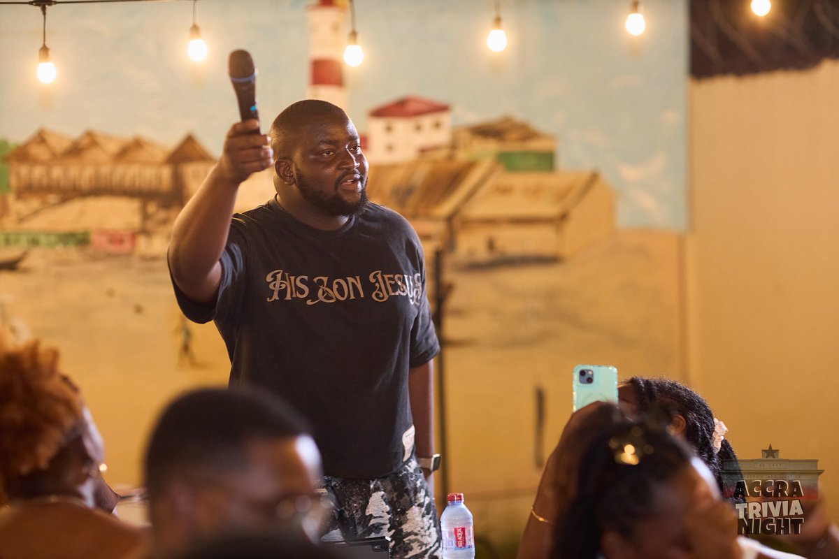 strictly_sa's tweet photo. Accra Trivia Night was too much fun to keep to ourselves

Edition 02 is locked in: Saturday 5th September, Nexus 9 Lounge, East Legon. Doors

GH₵1,500 cash prize. Tickets from GH₵50.

Edition 01 sold out. Get in before this one does too. Link below 👇

https://t.co/4jCwpLIy8s https://t.co/BIlgIaHP0D