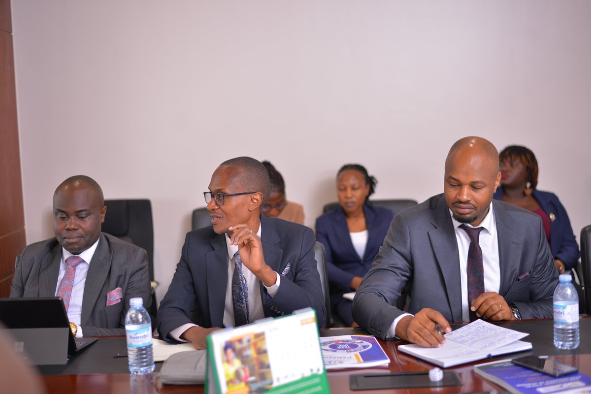 mustpedc's tweet photo. At today's engagement with the PSST, @musiitabenjamin , Head of MUST-PEDC, presented the centre's core objectives as Uganda's first AI-powered policy intelligence data platform.

The PSST called for intentional partnerships linking MUST-PEDC with local governments to strengthen revenue intelligence, while the Commissioner for Tax Policy,  committed to sharing a concept note on non-tax revenue for joint development.

#MUSTPEDC #DataForPolicy #NonTaxRevenue @MbararaUST @mofpedU @MoLGUganda @STIsecretariat