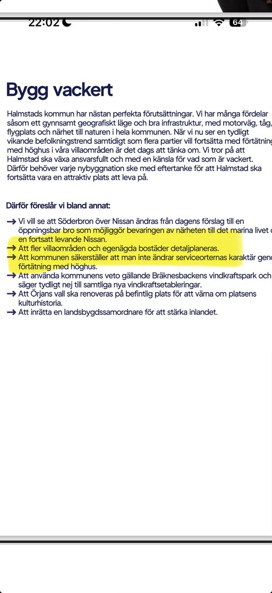 AndyAhlqvist's tweet photo. @Sverigebilden72 Precis vad SD Halmstad har i sin valplattform! https://t.co/A6sFjWL1UZ