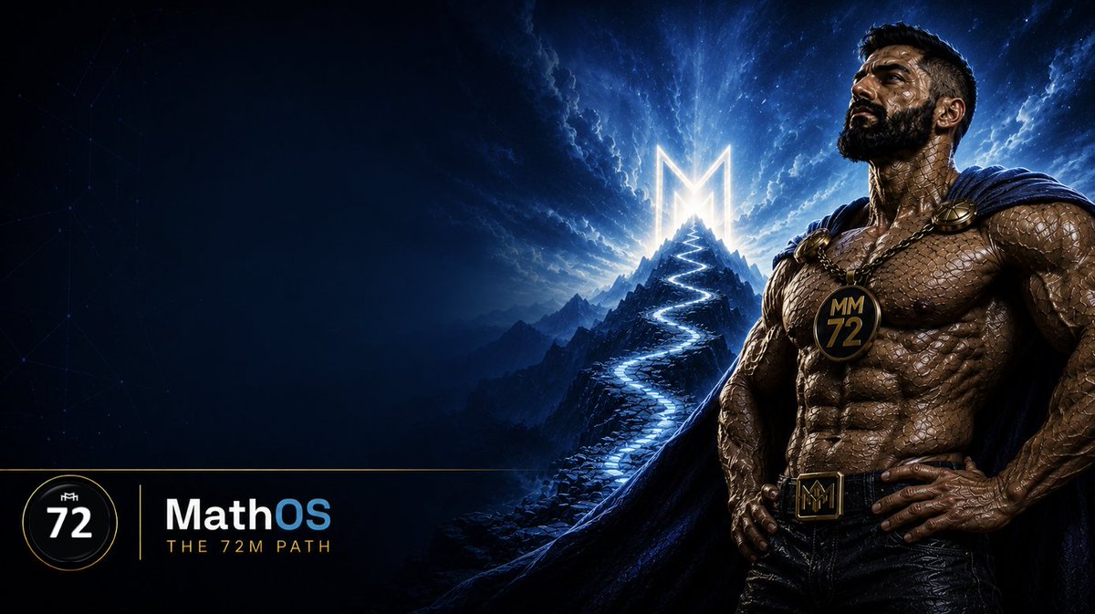 MM72token's tweet photo. Discipline > hopium.

The secret was never a secret.

See the Docs → https://t.co/0mvnDnPM9k

#MM72 #MathOS #BNBChain
$MM72 https://t.co/qvfqA8tZXV