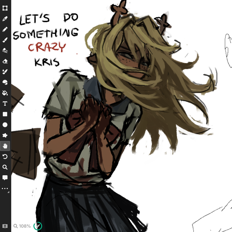 totallynotskidd's tweet photo. dangg what do u do if ur girl yandere https://t.co/Scn9hhEXZp