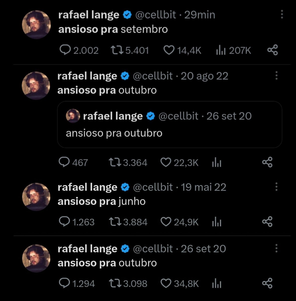 c_luiz_os's tweet photo. ansioso pra quando o cellbit escrever que tá ansioso aqui no twitter https://t.co/hrp9iiUtQH