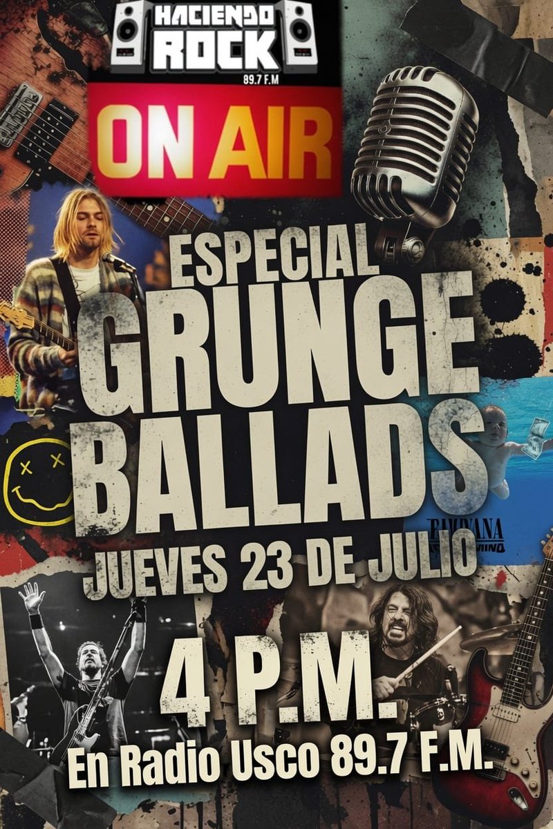 HaciendoRock's tweet photo. La Buena #Música Se Sintoniza Con #HaciendoRock 📻🎙️🤘  @haciendorock Todos Los #Jueves De #TBT A Las 4 P.M. Hora De #Colombia 🇨🇴 En El #Dial 89.7 F.M. Stereo Y En La APP :  Radio Usco . https://t.co/oie121dRII