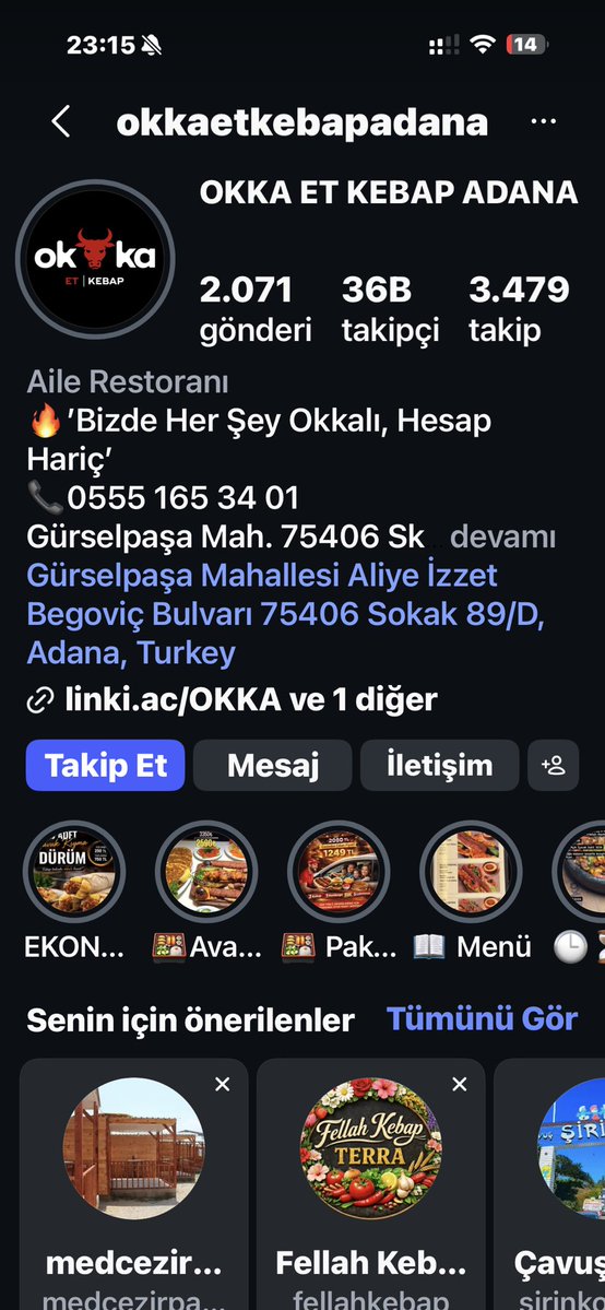 Beyhan__27's tweet photo. @gurmebaci İnstagram hesapları bu mu acaba? https://t.co/tCwIOK53jA