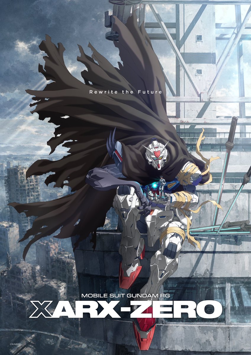 GundamBro's tweet photo. Key Visual for Mobile Suit Gundam RG XARX-ZERO 

#Gundam https://t.co/AnaGyv6aj8