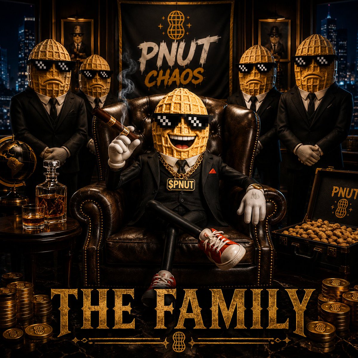 Bravethegreat99's tweet photo. Good night  @PNUTCHAOS 
GN CT 
Good night, Chaos fam. 🥜🌙
Rest now. Tomorrow we spread more chaos, make more memes, and push PNUT even further. Sleep is temporary. Chaos is forever. #PNUTCHAOS 

$PNUTCHAOS https://t.co/qhP0l5W7kz