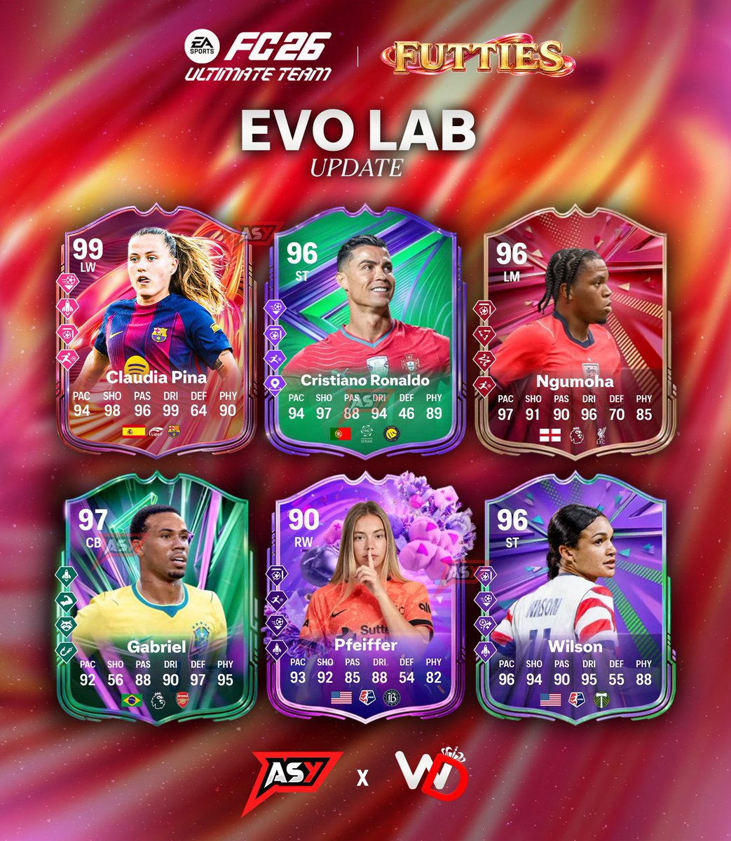 GabrielFIFFA07's tweet photo. 🚨Actualización en camino, evolución de laboratorio🚨

❌Antes 3 PS+ 

✅Ahora 4 Ps+ 🔥🔥

Vía: @AsyFutTrader 

#fc26 #eafc26 https://t.co/G9kFnoCPA2