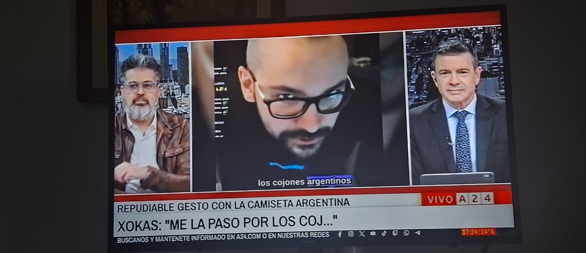tukrrg's tweet photo. @elxokas Estas en la tv argentina xokas https://t.co/eff56ipjE9
