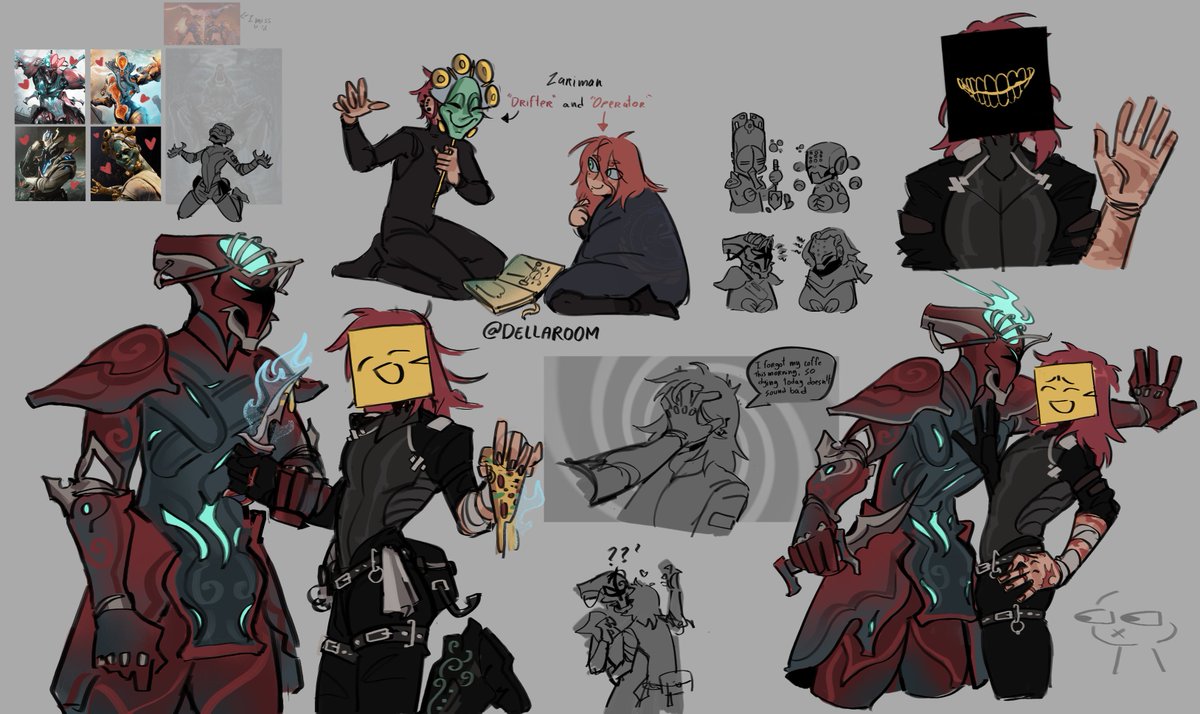 Dellaroom's tweet photo. My Drifter, doodles
#warframe #drifter https://t.co/qDYw6OsVfL
