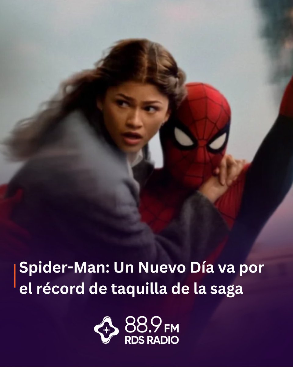 RDSRadioHn's tweet photo. + Entretenimiento | El próximo 29 de julio, Spider-Man: Un Nuevo Día llegará a los cines de todo el mundo con una misión que va mucho más allá de presentar una nueva aventura de Peter Parker. 

https://t.co/tySsrG405h https://t.co/VzdymVzwGz