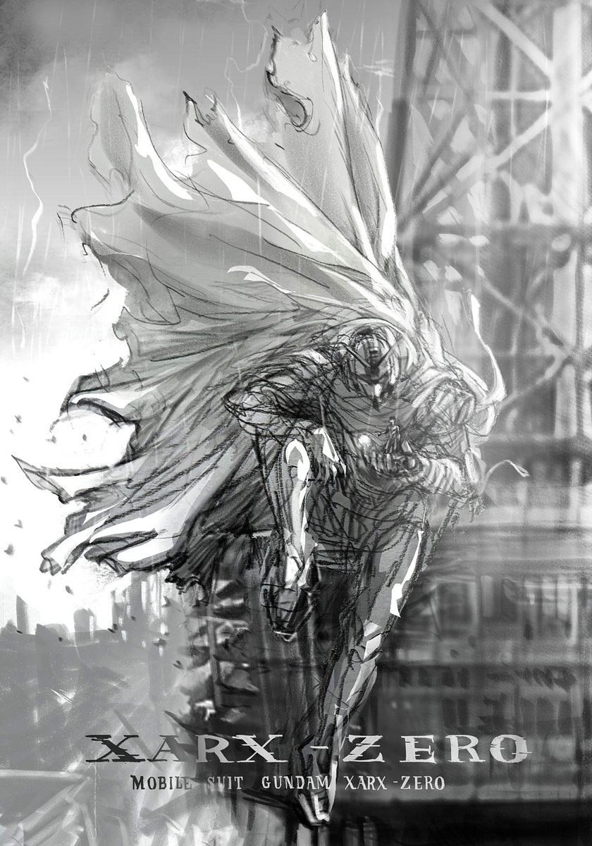 _STATO_'s tweet photo. 이번에 공개된 키비주얼의 러프 원안 입니다.

#GUNDAM #XARXZERO #アレックスゼロ #STATO https://t.co/i0DbPIxFMv